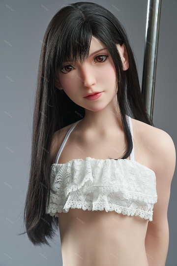 132cm Flat Chest Anime Sex Doll – Petite Silicone Love Doll with Lifelike Features