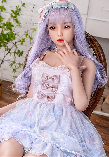 125cm Xiaodie-Style Anime Sex Doll – Flat Chest Petite Silicone Doll with Gentle Lolita Vibe