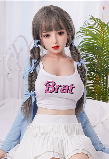 135cm Petite Anime Sex Doll – Realistic Silicone Flat Chest Love Doll for Collectors