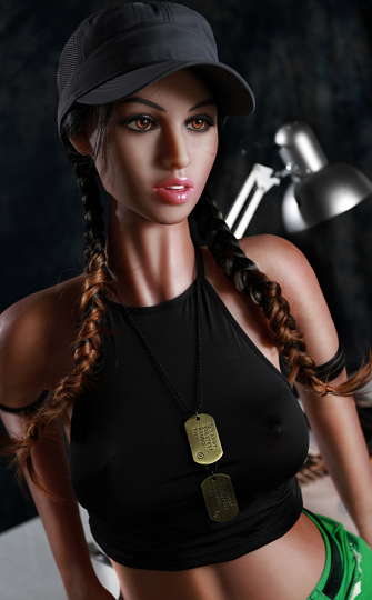 158B Light Golden Tan Doll - 83-57-84cm Curves, 34kg, 16cm Depth 