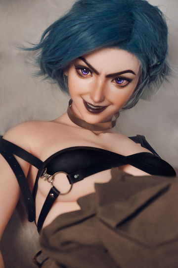 Silicone Cos Sex Doll – Kinsley Clark 165cm/5ft5 Anime Love Doll