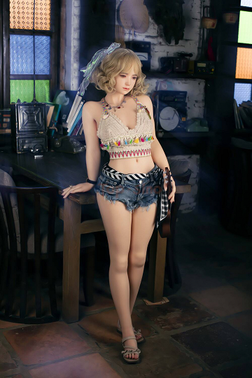 Top Sino 148cm/4ft10 E-cup Silicone Sex Doll – Mirei | Petite & Realistic Love Doll