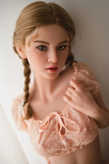 148cm/4ft10 C-cup Silicone Head Sex Doll – Xieoca | Petite & Realistic Hybrid Sex Doll