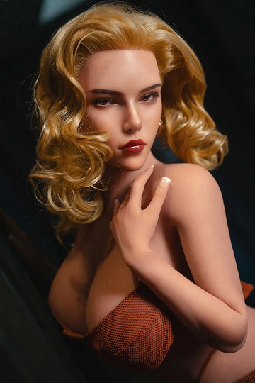 162cm/5ft4 F-cup Silicone Head Sex Doll – Yicoco | Busty & Realistic Hybrid Love Doll