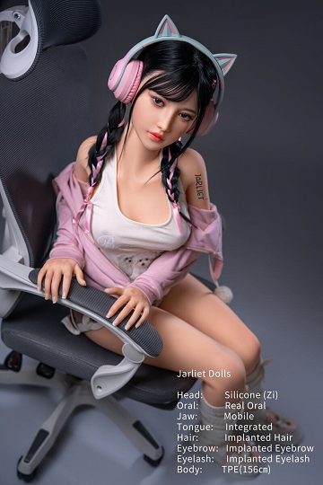 156cm/5ft1 C-cup Silicone Head Sex Doll – Zi | Realistic Petite Love Doll