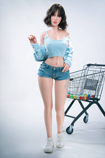 161cm Sylvia.A E-cup Silicone Sex Doll – Real Skin Texture
