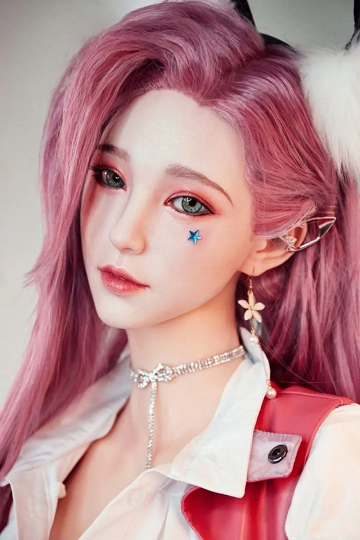 Realistische D-Körbchen Silikonkopf Sexpuppe - Saner 171cm / 5ft7 Cosplay Liebespuppe