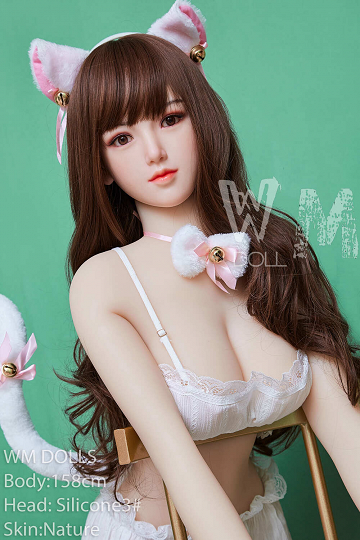 Realistische D-Körbchen Silikonkopf Sexpuppe - Imelda 158cm / 5ft2 Cosplay Liebespuppe