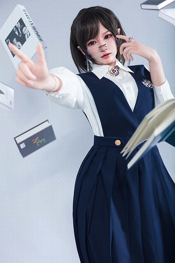 Brooke 162cm Realistische Silikon Sexpuppe | Schlanke Athletische Figur | B-Körpchen